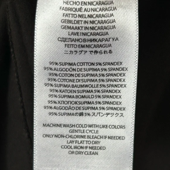 Black Women's Crew Neck 3/4 sleeve Top with Ring Detail - Picture 6 of 6